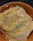 Postre de garbanzos al brandy