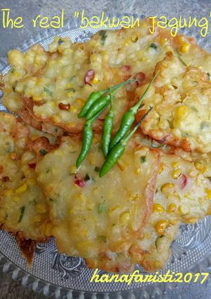 Foto resep The real "bakwan jagung"
