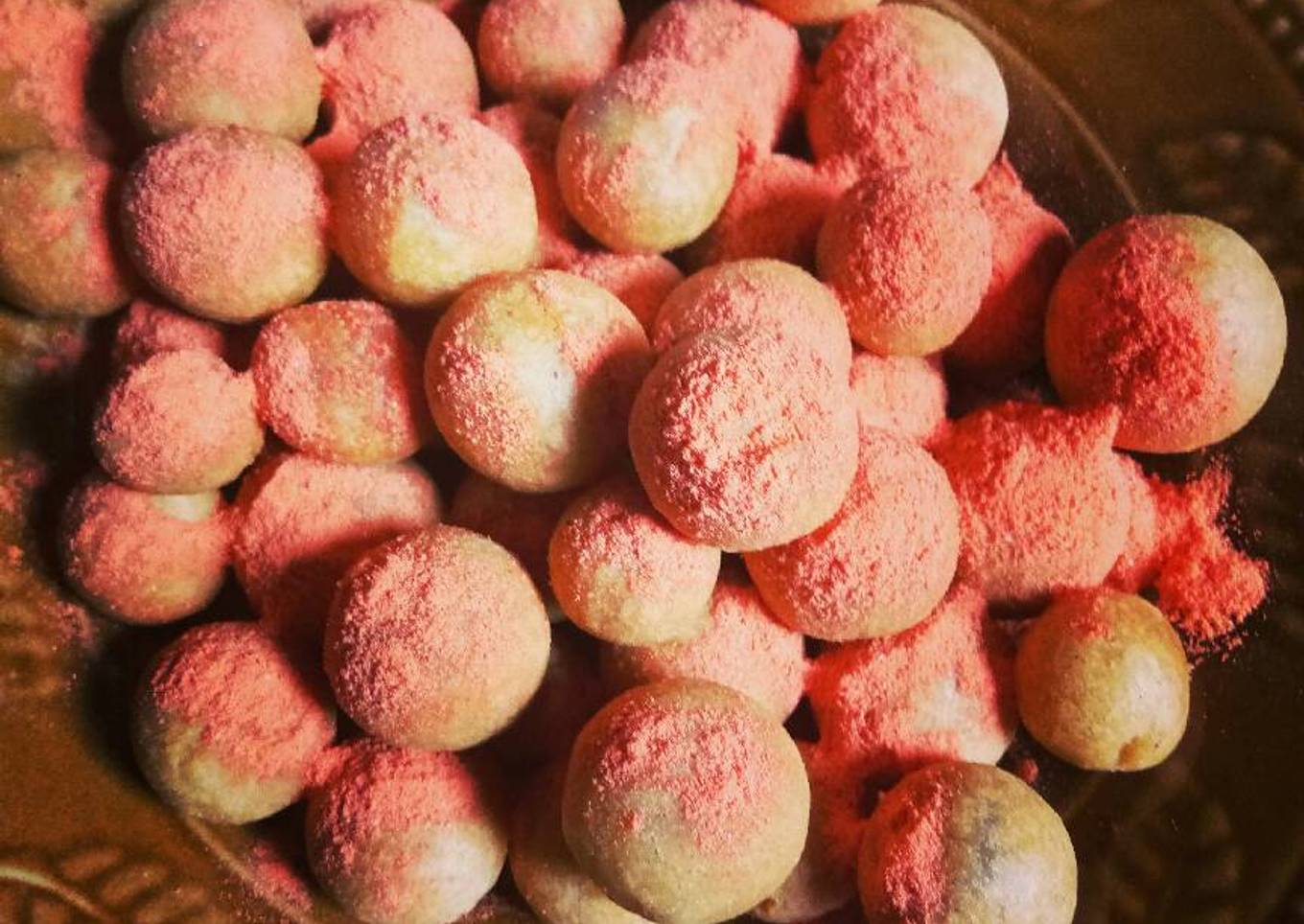 Lok cilok bumbu balado isi keju dan sosis