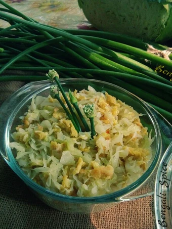 Easy Steps Make Recipes Sauteed Cabbage with Egg 🍛 the So Delicious Make You Drink.