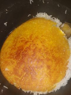 عکسی از دستور ته دیگ