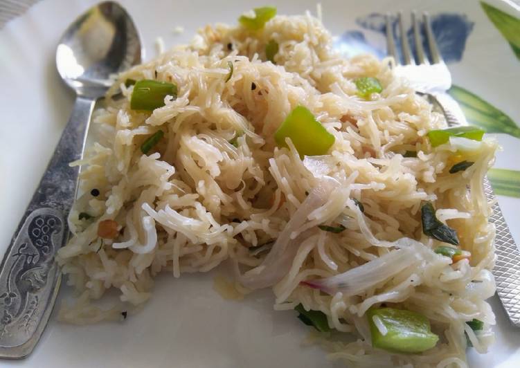 Simple Way to Make Any-night-of-the-week Vermicelli upma
