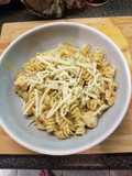 Chicken alfredo with sun dried tomato