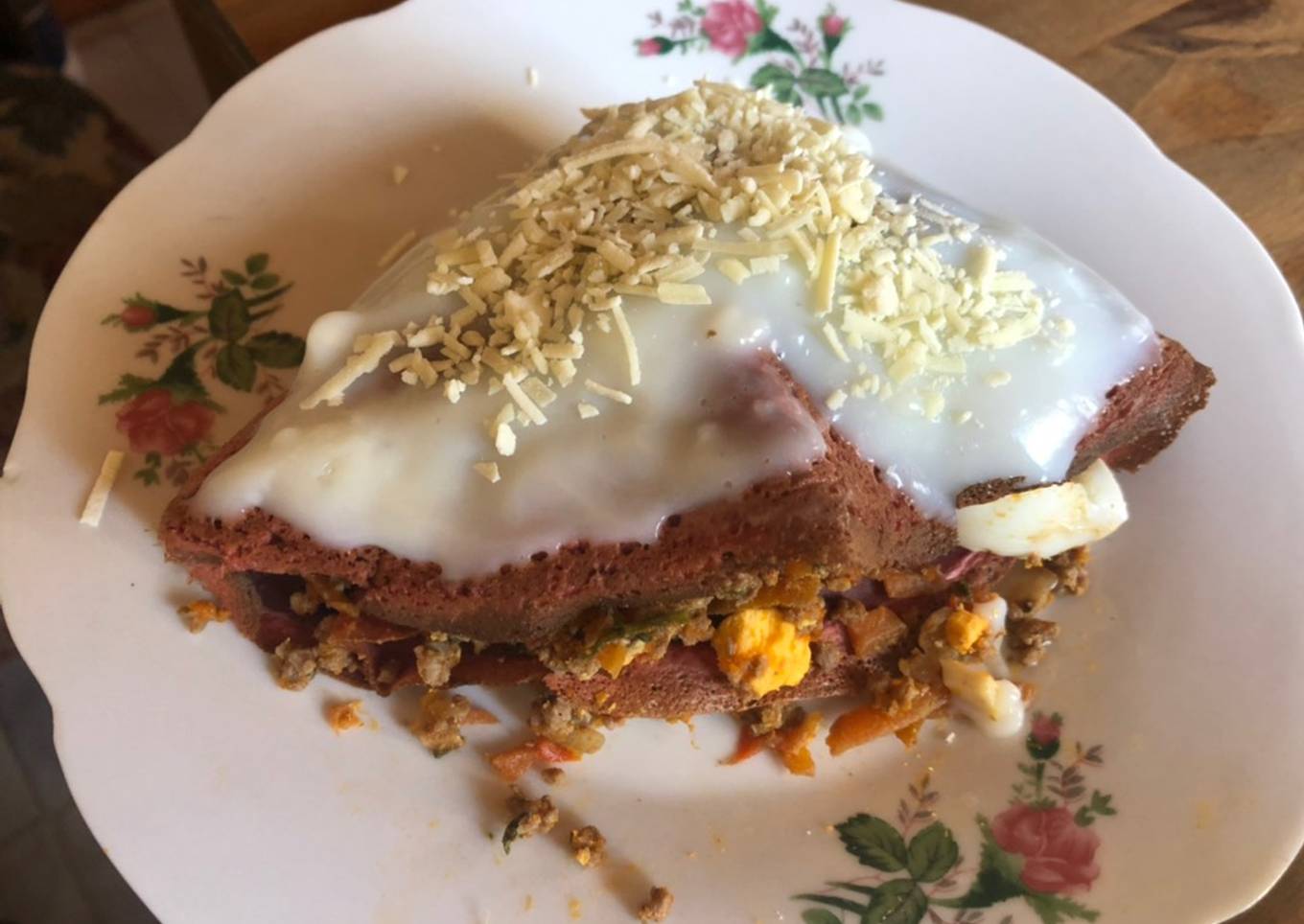 Panqueques o Creps de Remolacha