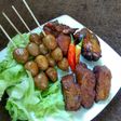 Baceman (telur puyuh,ayam,tahu)