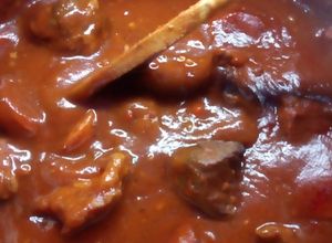 Una foto de Tuco de carne con chorizo