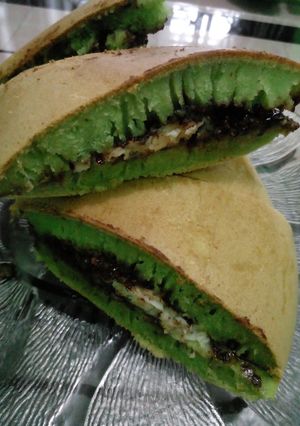Foto resep Martabak Manis Pandan Teflon
