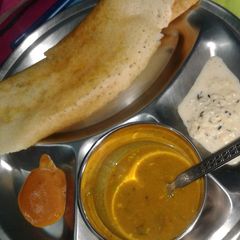 A picture of Masala dosa.