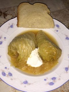Gerslis töltött káposzta recept fotója