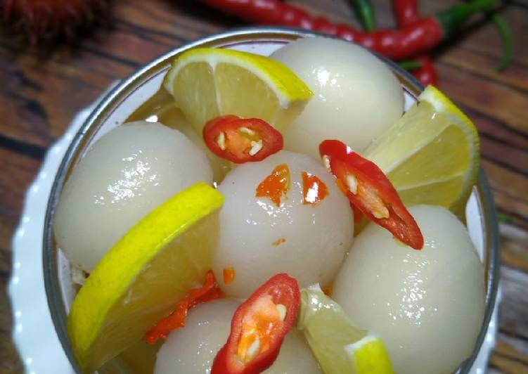 Langkah Mudah untuk Membuat Asinan Rambutan (116) yang Lezat