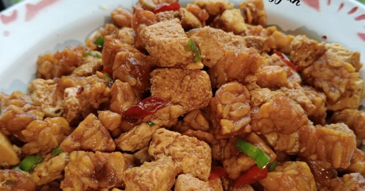 Sambal Goreng Tempe Putih Telur