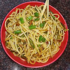 A picture of Veg schezwan noodles || वेज शेजवान नूडल्स.