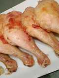 Sencillo... pata y muslo al horno... Guarnición.. descubríla