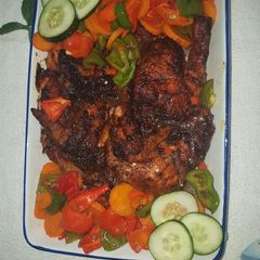 Sweet and sour Baked Chicken A picture of Sweet and sour Baked Chicken.