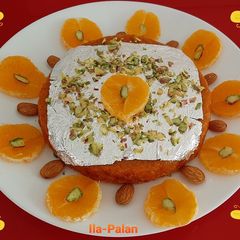 A picture of Nagpur Orange Burfi.