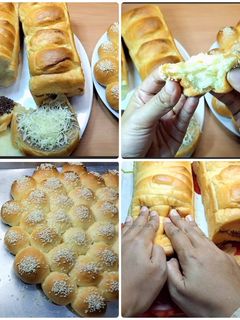 Foto resep Roti Gembong, Roti Sisir, dan Bubble Bread