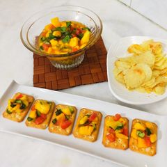 A picture of Fresh Mango Salsa.