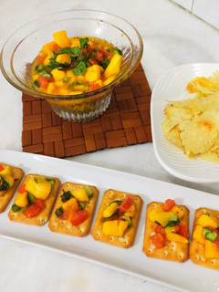 A picture of Fresh Mango Salsa.