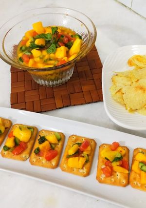 A picture of Fresh Mango Salsa.