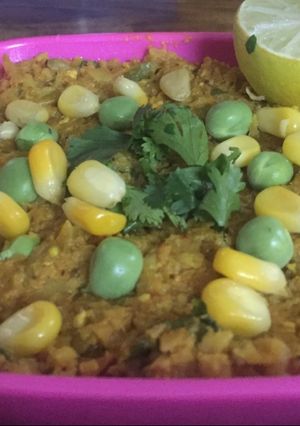 A picture of Veg Gobi keema.