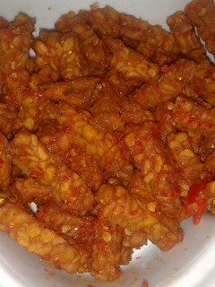 Foto resep Tempe balado setan