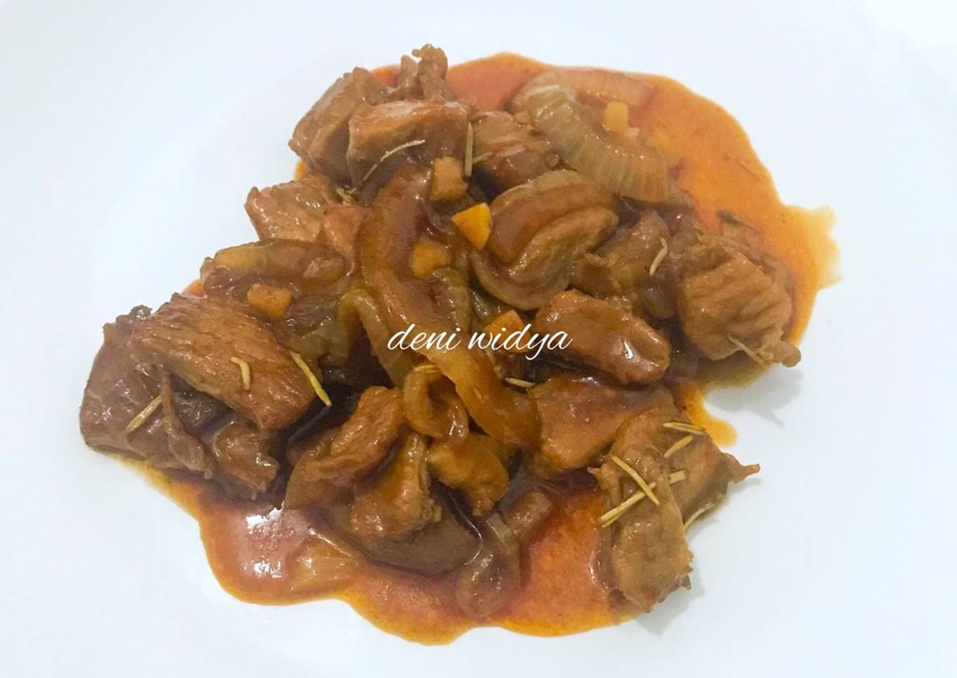 Daging Sapi Saus Mentega