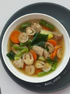 Foto resep Sup Jamur Merang