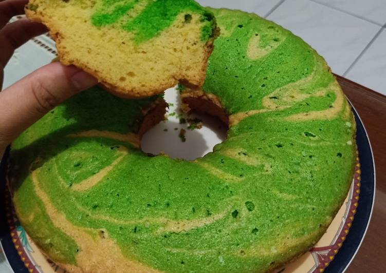 Bolu marmer pandan