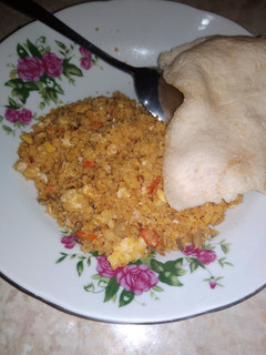 Foto resep 101. Ampok Goreng (nasi jagung)