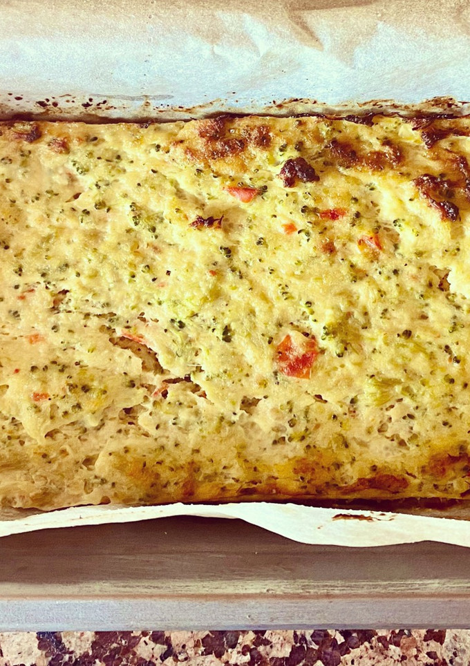 Una foto de Pastel de merluza
