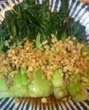 กวางตุ้งผัดน้ำมันหอย(เค็มน้อย)