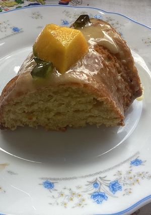 Una foto de Torta de mango