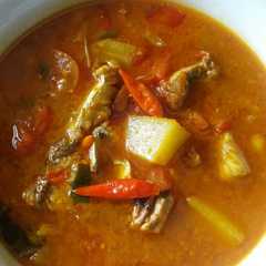 A picture of Kuah asam ikan.