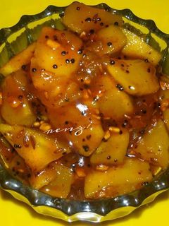 कच्चे आम की लौंजी रेसिपी मुख्य फोटो