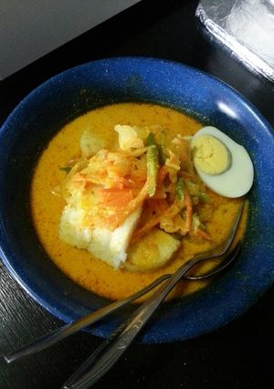 Foto resep Lontong sayur kuah lodeh