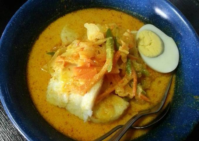 Resep Lontong Sayur Kuah Lodeh Oleh Mimi E Ameliya Indramayu Cookpad