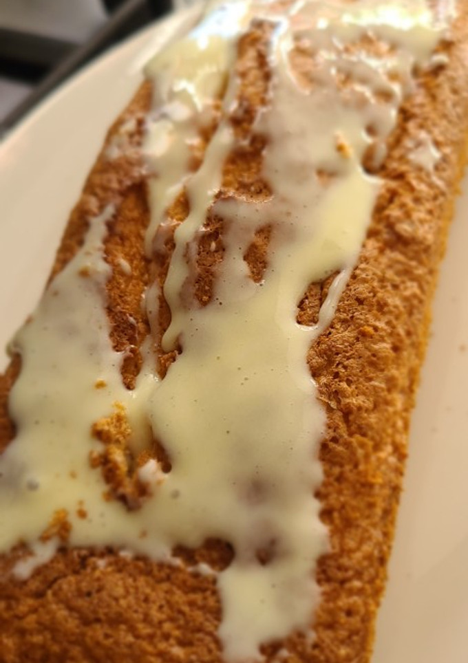 Una foto de Budín de coco y almidón de maíz, sin gluten