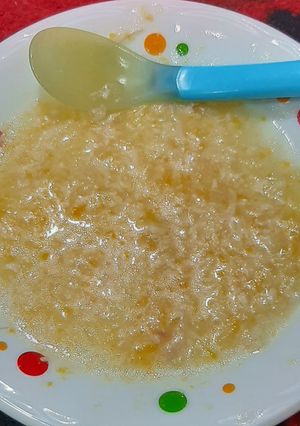 عکسی از دستور سوپ کودک(8ماه به بالا)