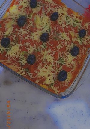 صورة لوصفة غراتان بطاطا بدون لحوم 🌹😋