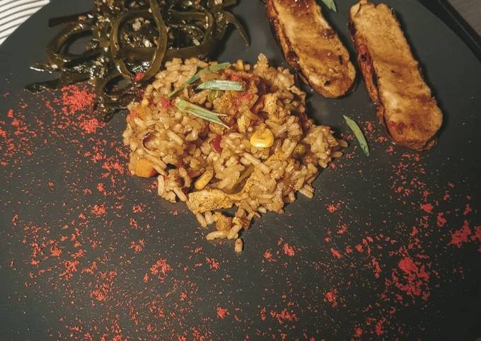 Японский жареный рис 🍚