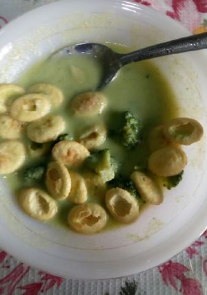 Una foto de Crema de calabrocoli