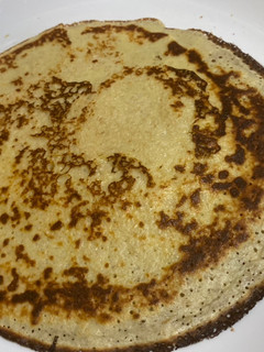 Una foto de Panqueque de avena con stevia