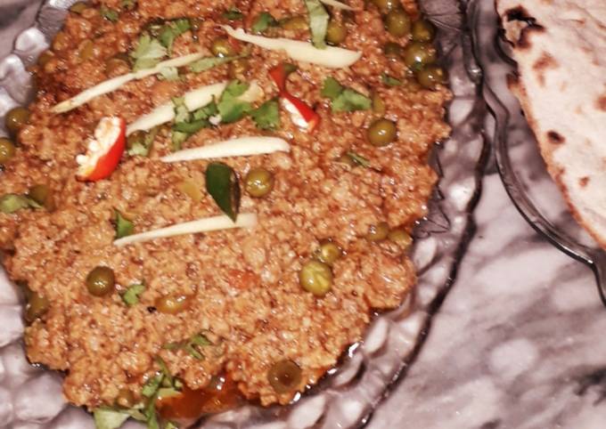 Recipe of Quick Mater keema