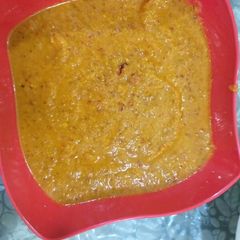 A picture of Prawns ghassi.
