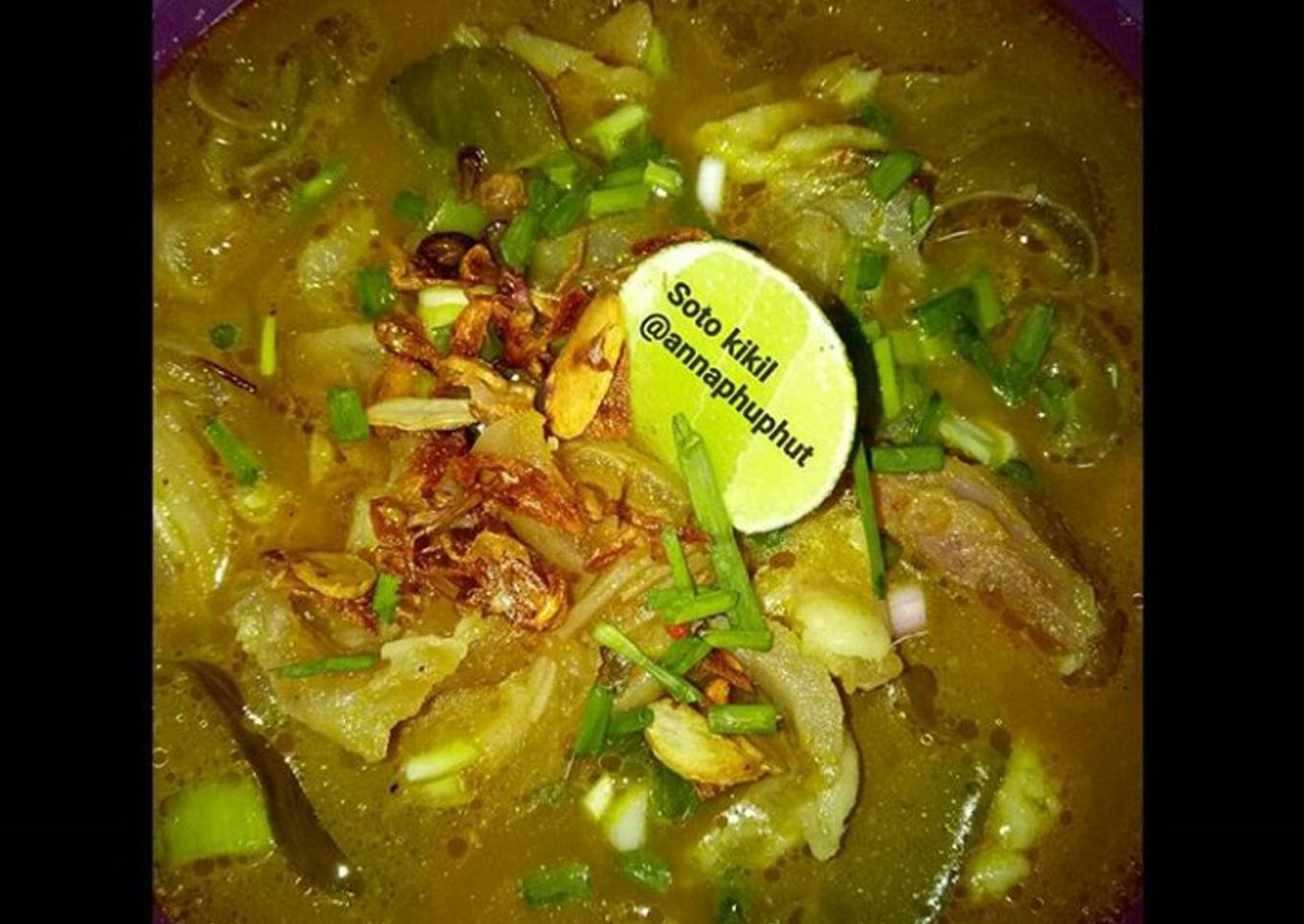 Soto kikil sapi