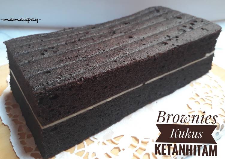 Brownies Kukus Ketan Hitam #PR_BrowniesDCC