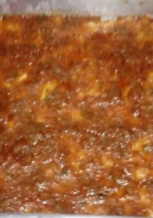 Una foto de Pizza con masa líquida!