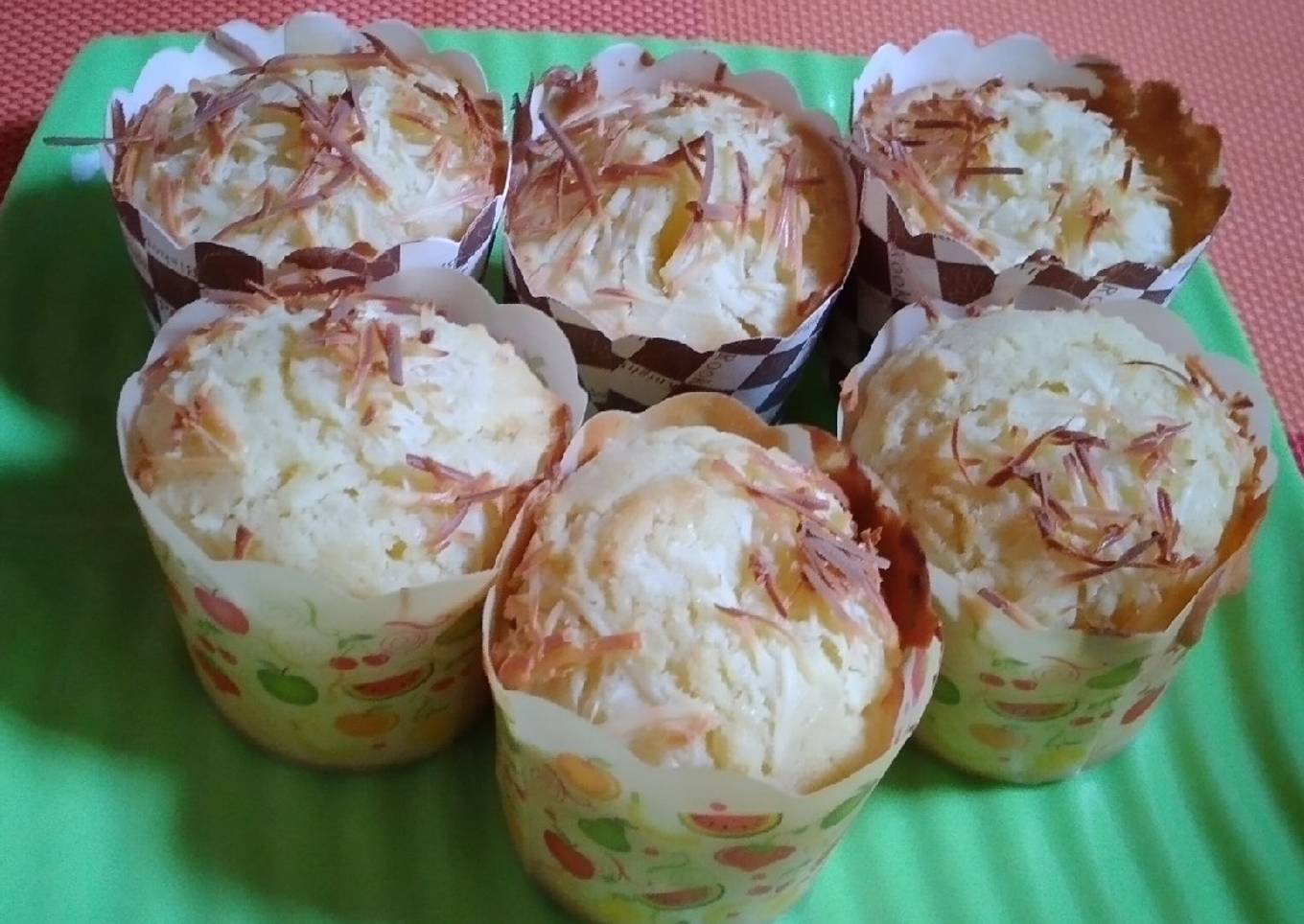 Muffin keju