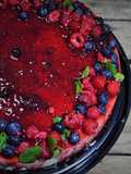 Cheesecake de frutos rojos
