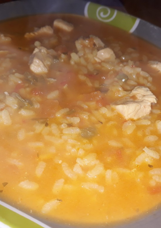 Una foto de Arroz Caldoso